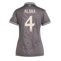 Real Madrid David Alaba #4 Kolmaspaita Naiset 2024-25 Lyhythihainen